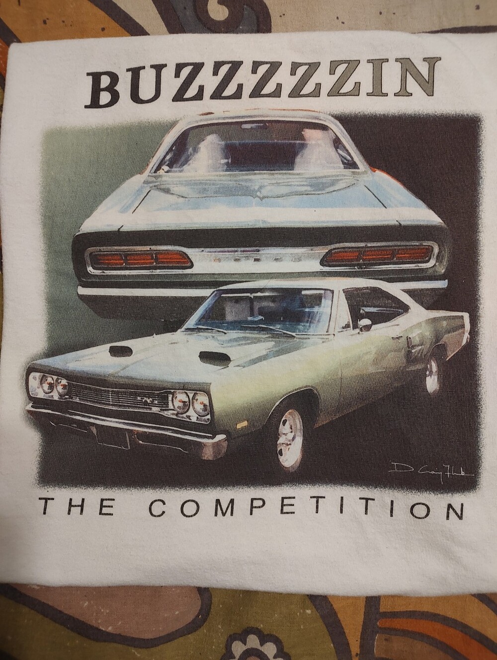 Vintage Dodge Coronet Super Bee Car T Shirt Or